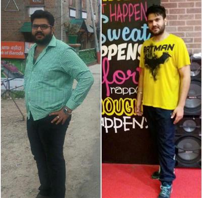 Mr Nirankar sandhu a proud member of Ozi gym lost 27 kg in 5 months